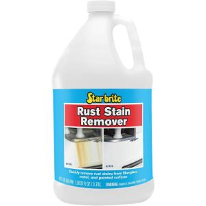 STAR BRITE Rust Stain Remover Spray – Instantly Dissolve Corrosion Stains on Fiberglass, Vinyl, Fabric, Metal & Painted Surfaces – Also Removes Sprinkler Stains – 22 Ounces (089222SS)(Spray  1 Gallon (128 oz))