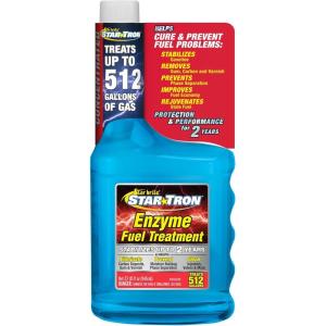 STAR BRITE Star Tron Enzyme Fuel Treatment – Concentrated Formula 32 Fl. Oz. – Treats up to 512 Gallons – Fuel Stabilizer & Treatment, Gasoline Stabilizer, Star Tron Marine Enzyme Fuel Treatment(32 Oz Treats 512 Gallons)