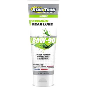 STAR BRITE Star Tron Premium Full Synthetic Gear Lube SAE 75W-90, Marine-Grade, API GL-5 Certified(10 Oz Tube)