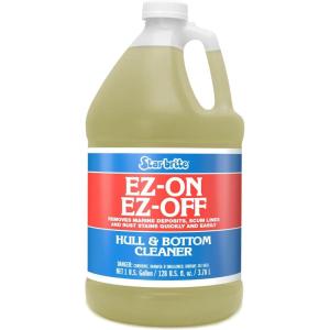 Star Brite EZ-ON EZ-Off Boat Hull & Bottom Cleaner – Remove Marine Deposits & Scum Line Quickly & Easily(128 Oz Gallon)