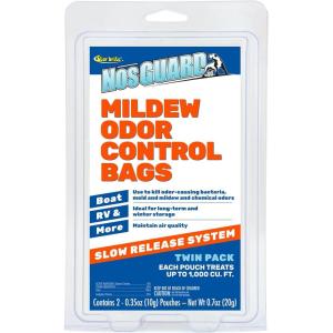 Star Brite NOS-Guard Mildew Odor Control Bags – Slow Release System – Twin Pack(Slow Release)