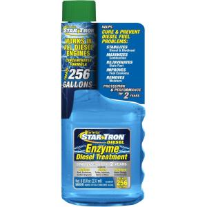Star Tron Super Concentrated Diesel Formula – Enzyme Fuel Treatment for Enhanced Engine Performance – 1 Oz Treats 32 Gallons – Stabilize & Rejuvenate Diesel, Biodiesel & All Regular Gasoline(8 Oz Treats 252 Gallons)