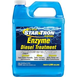 Star Tron Super Concentrated Diesel Formula – Enzyme Fuel Treatment for Enhanced Engine Performance – 1 Oz Treats 32 Gallons – Stabilize & Rejuvenate Diesel, Biodiesel & All Regular Gasoline(128 Oz Treats 4096 Gallons)