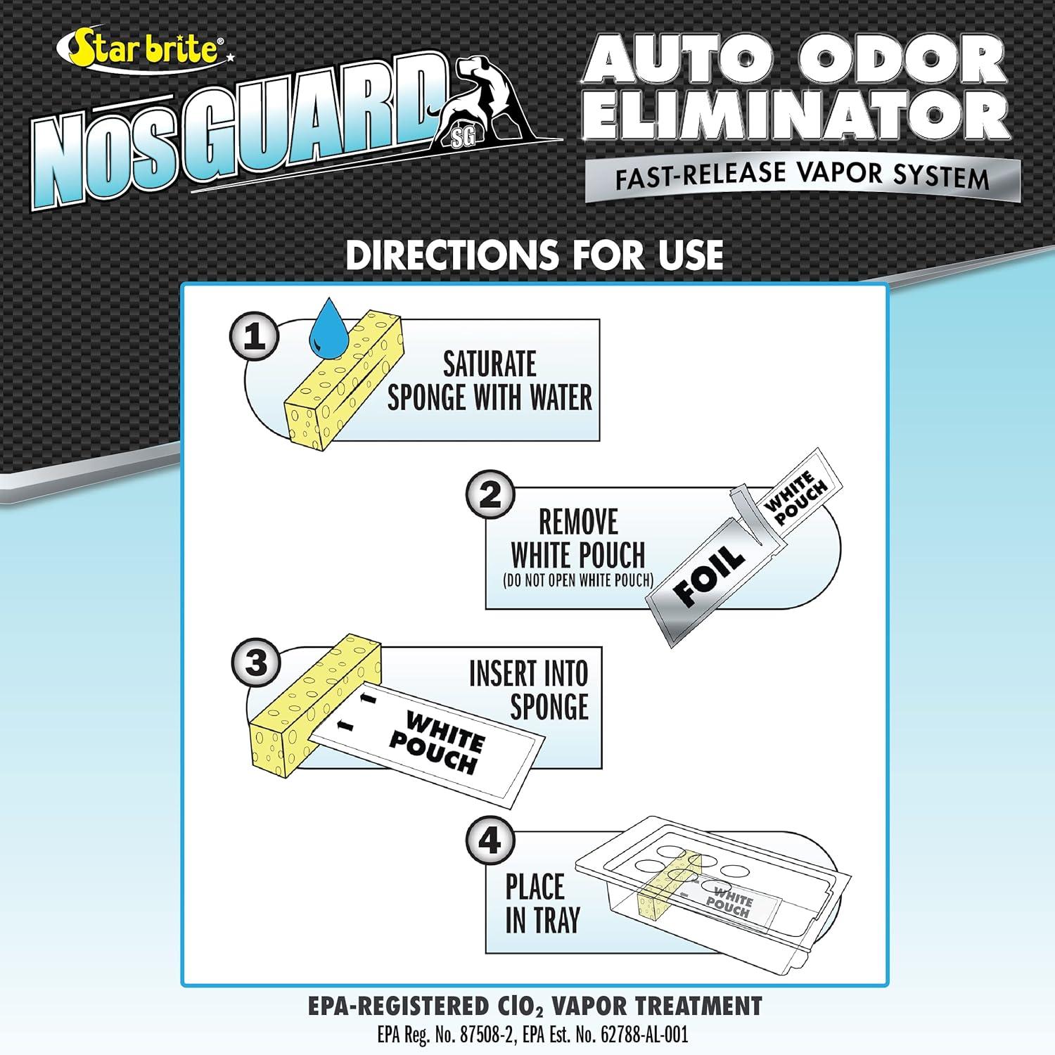 image:imageSTAR BRITE Auto Odor Eliminator Fast Release Vapor System Eliminates Car Odors in 46 Hours 19970Auto Odor Eliminator