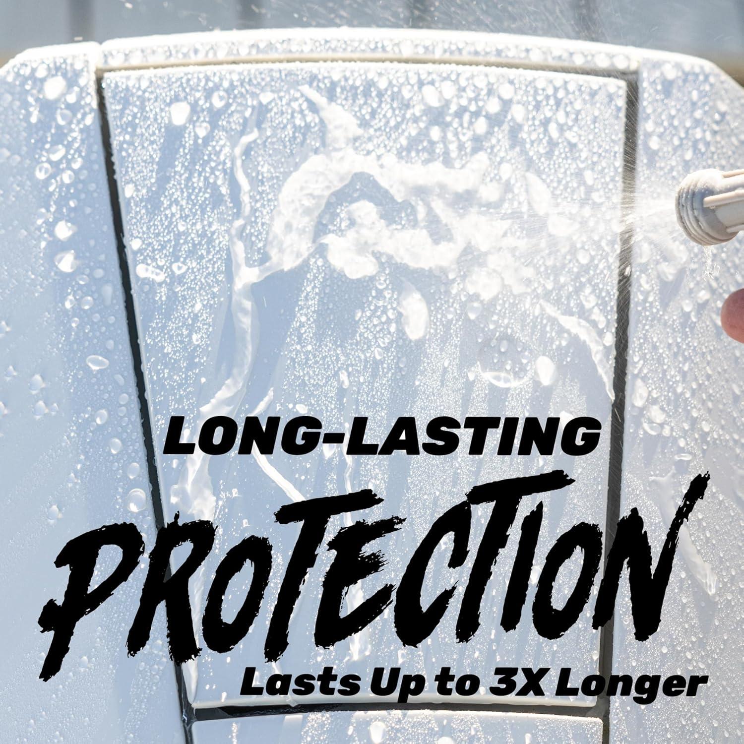 image:imageSTAR BRITE Ceramic Wash amp Wax Watermelon Scent Ultimate Protection and Shine SiO2Infused Repels Dirt Grime UV Damage 32 oz 203532