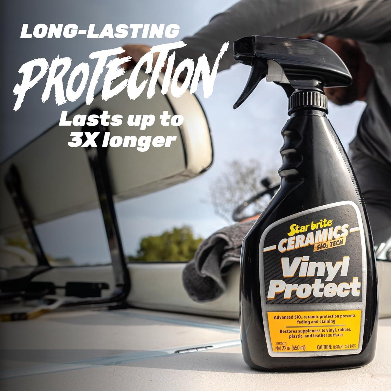 image:imageSTAR BRITE Ceramics Vinyl Protect Ultimate Upholstery amp Vinyl Protection SiO2 Infused UV amp Stain Resistant