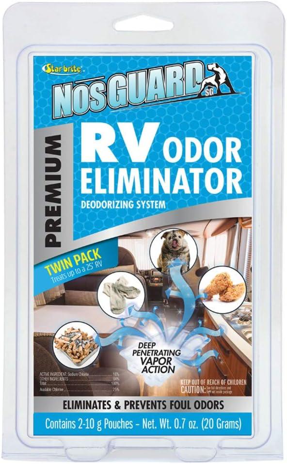 image:imageSTAR BRITE NosGUARD SG RV Odor Eliminator Deep Penetrating Vapor System Twin Pack 10G 079950Rv Odor Eliminator
