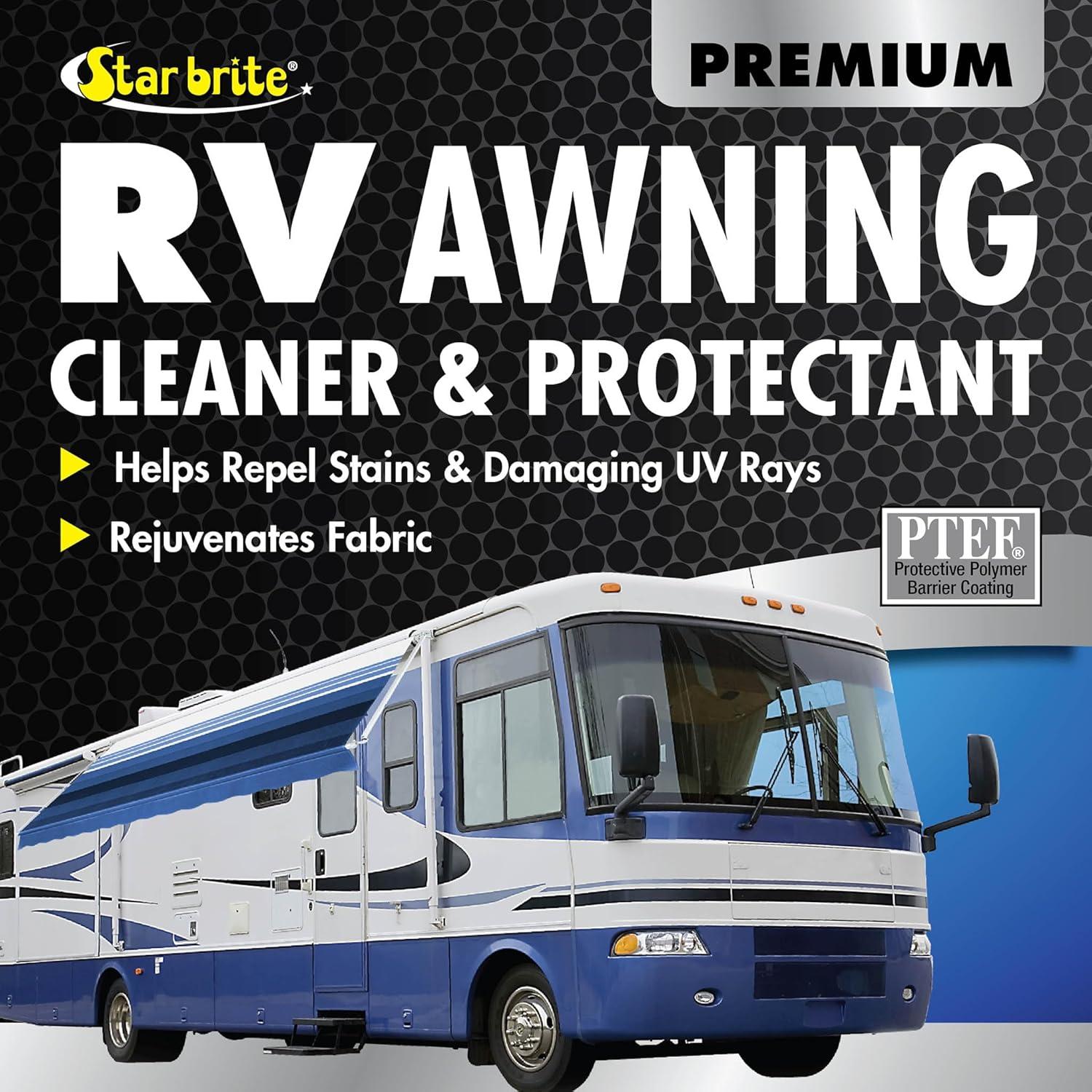 image:imageSTAR BRITE Premium RV Awning Cleaner amp Protectant Spray Powerful Stain Remover for Fabric amp Vinyl Awnings Ideal for Outdoor Furniture amp RV Fabrics