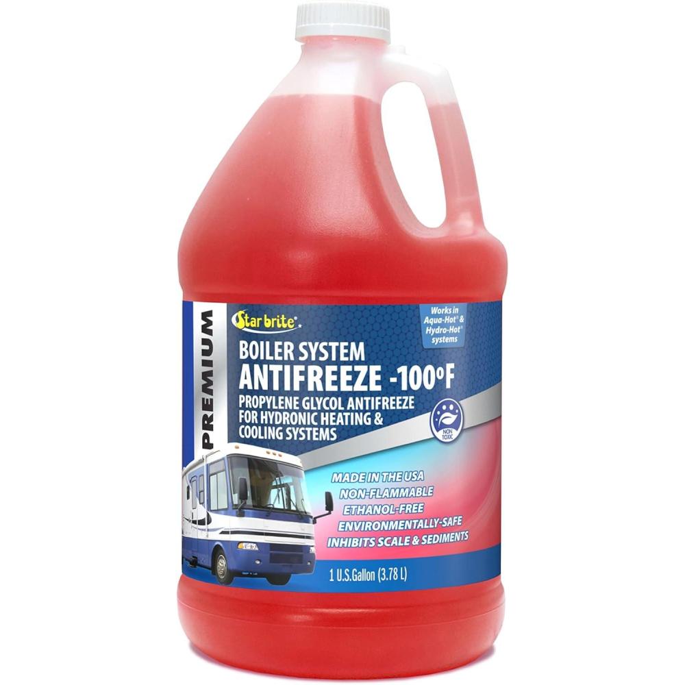 image:imageSTAR BRITE Premium 100 Boiler System Antifreeze  Propylene Glycol Heating amp Cooling Fluid  Made in USA  1 Gallon 032700